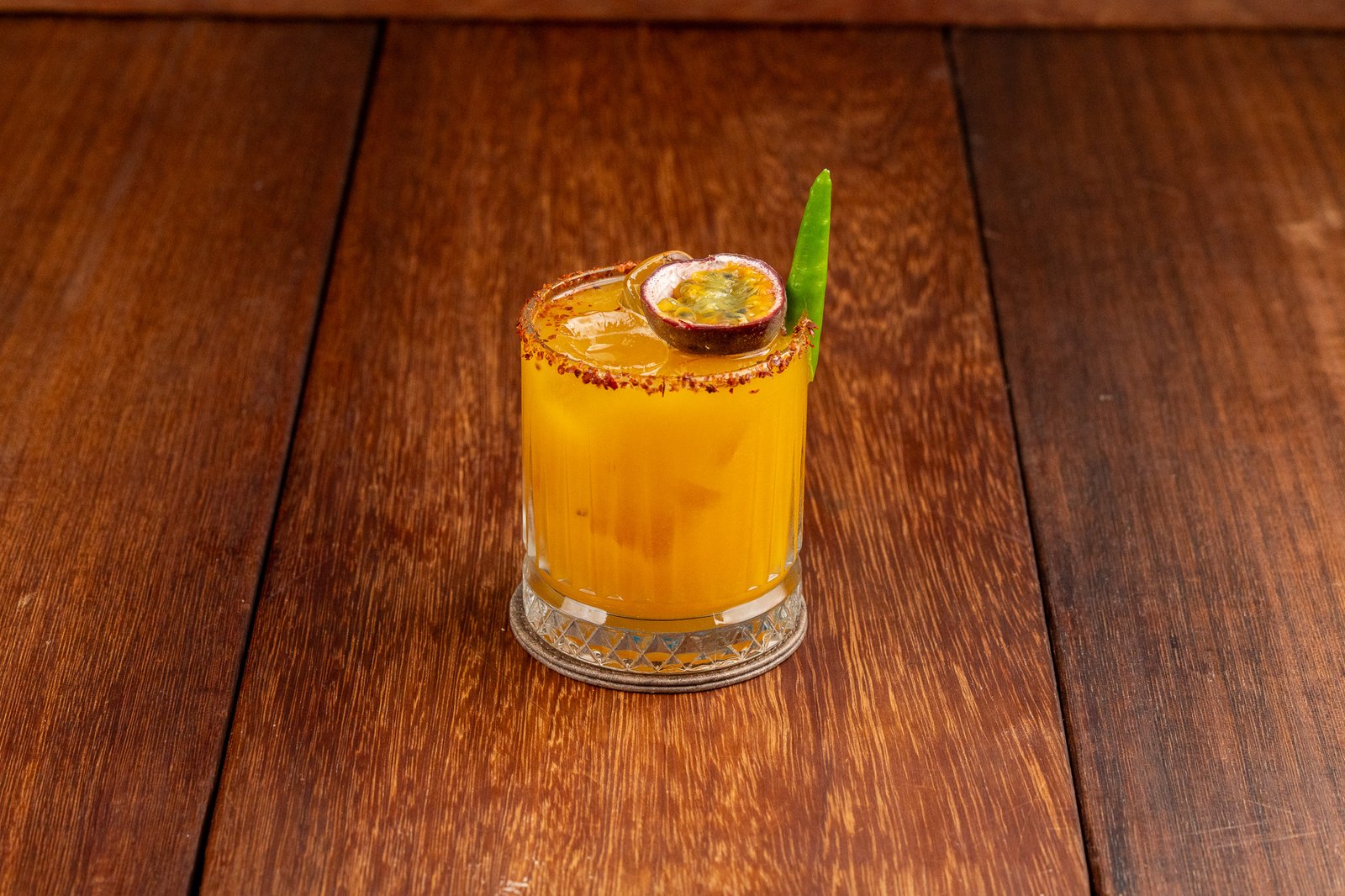 Hot chili Passion Margarita